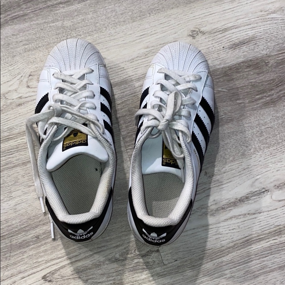 Adidas Superstar size 7, used a couple of times